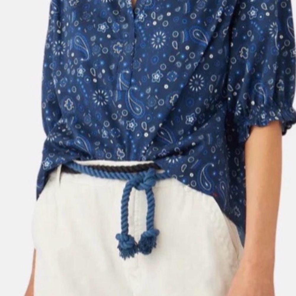 Perfect like new Xirena Cam paisley top large - Picture 3 of 10